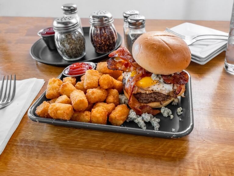 the tap room featuring santuccis original square pizza 2 768x577