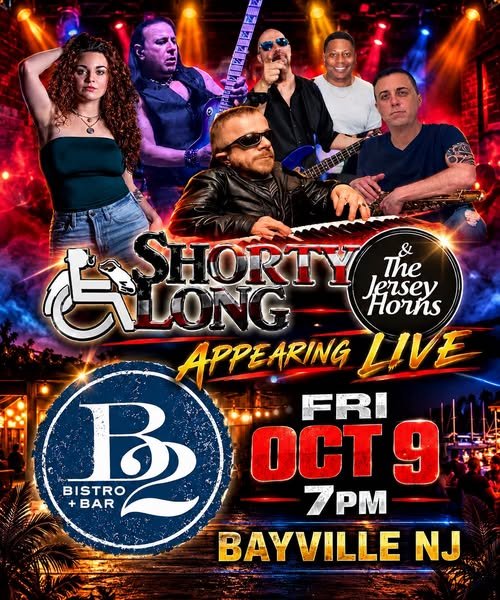 SHORTY LONG The Jersey Horns Flyer 1792818593